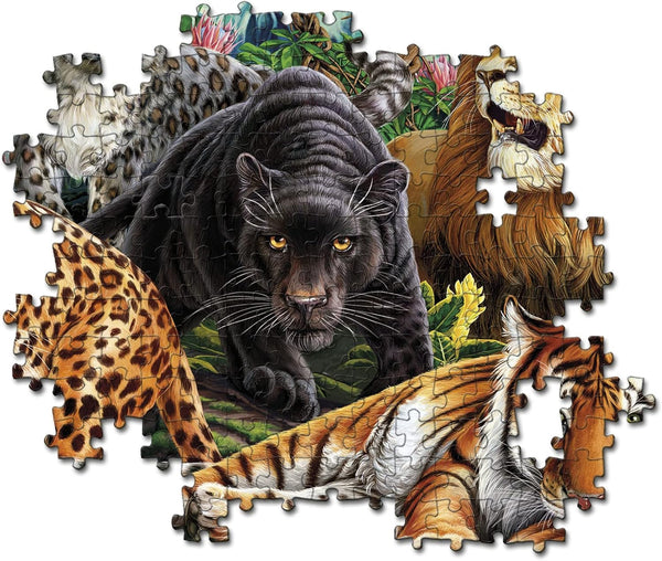 Clementoni - Wild Cats Jigsaw Puzzle (500 Pieces)