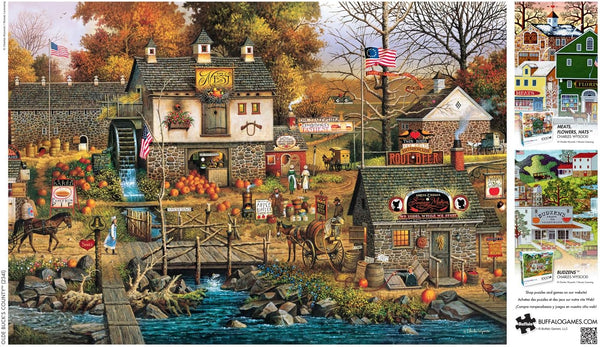 Buffalo Games - Olde Buck's County by Charles Wysocki Jigsaw Puzzle (2000 Pieces)