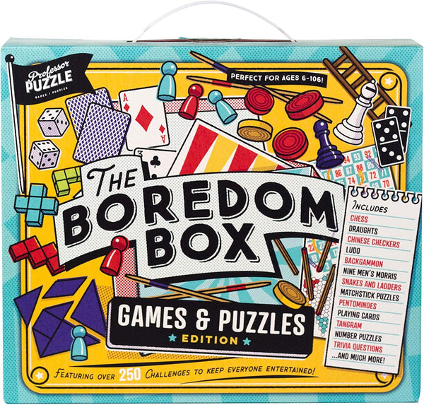 Professor Puzzle - Boredom Box Games & Puzzles Jigsaw Puzzle