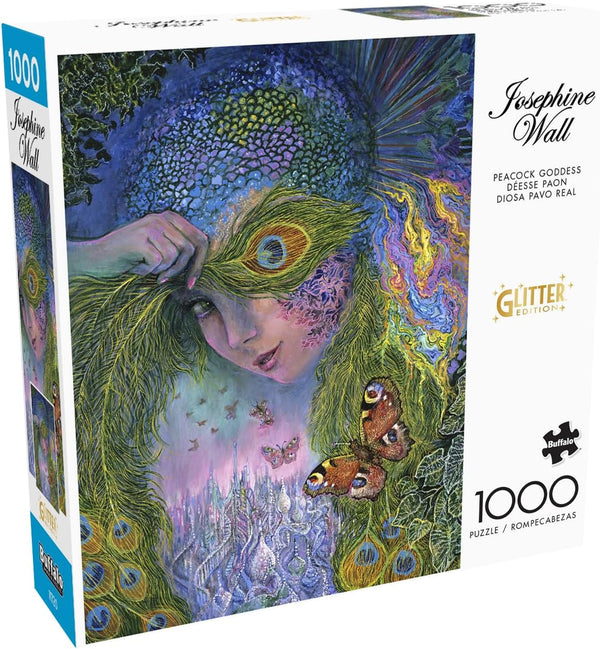 Buffalo Games - Peacock Goddess by Josephine Wall Jigsaw Puzzle (1000 Pieces)