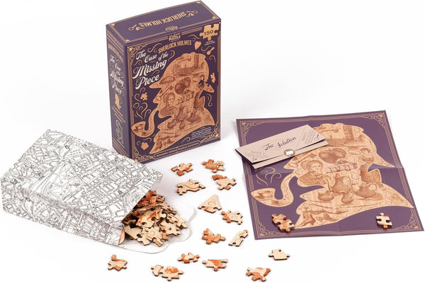 Professor Puzzle - Sherlock Holmes Missing Piece Jigsaw Puzzle