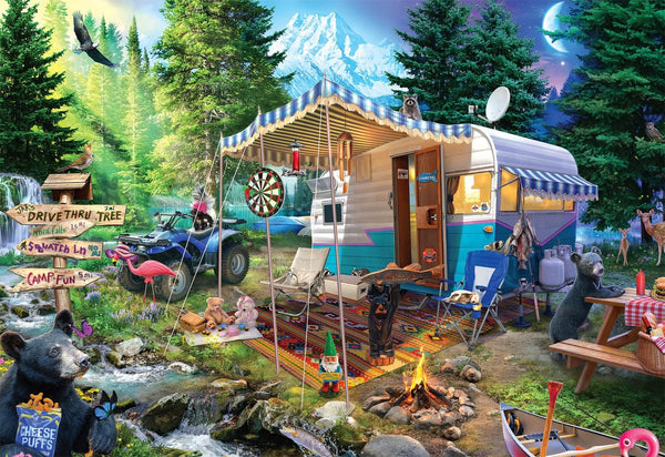 Buffalo Games - Mountain Retreat Jigsaw Puzzle (2000 Pieces)