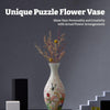 Pintoo - Vase Translucent Flowers And Birds Plastic Jigsaw Puzzle (160 Pieces)