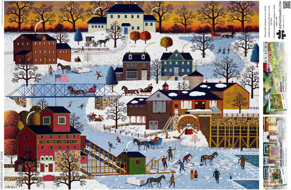 Buffalo Games - Cider Brook Farms by Charles Wysocki Jigsaw Puzzle (1000 Pieces)