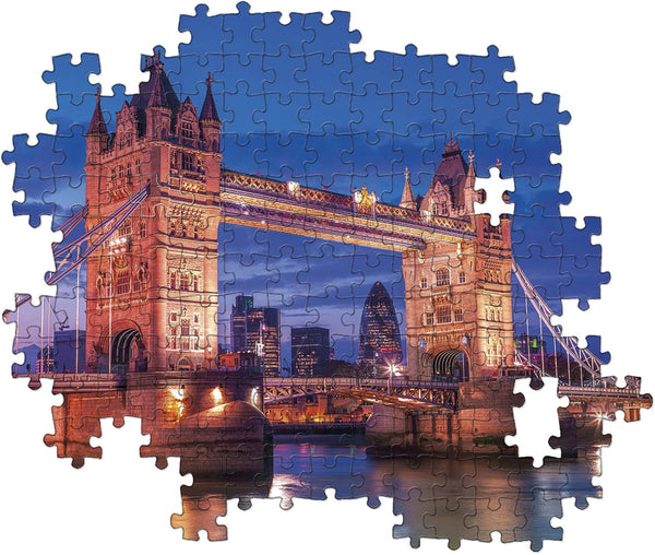 Clementoni - Tower Bridge at Night Jigsaw Puzzle (1000 Pieces)