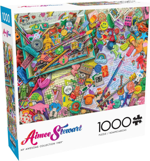 Buffalo Games - My Awesome Collection 1989 by Aimee Stewart Jigsaw Puzzle (1000 Pieces)