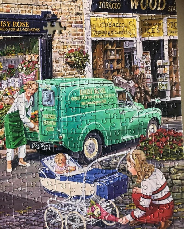 Gibsons - The Florist's Round (4 X 500pc) Jigsaw Puzzle (2000 Pieces)