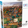 Buffalo Games - Secret Passage Inn by Charles Wysocki Jigsaw Puzzle (1000 Pieces)