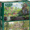 Falcon - Romantic Countryside Cottages 2x500pc Jigsaw Puzzle (1000 Pieces)