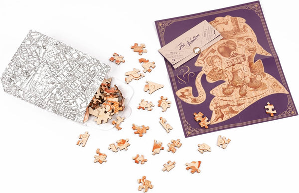 Professor Puzzle - Sherlock Holmes Missing Piece Jigsaw Puzzle