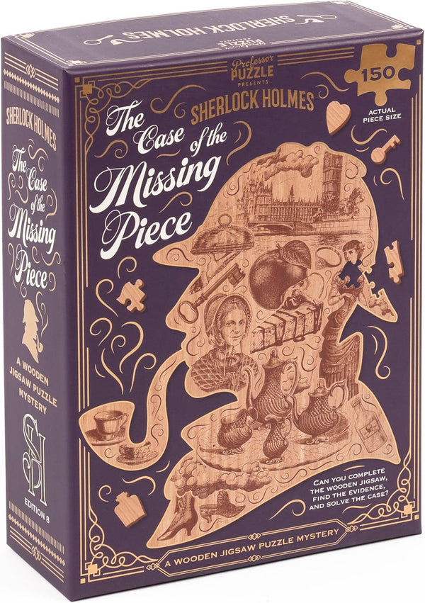 Professor Puzzle - Sherlock Holmes Missing Piece Jigsaw Puzzle