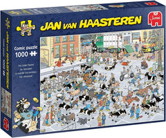 Jumbo - Jan Van Haasteren - Puzzle pour Adultes - 1000 pièces - Le Bois Jumbo - Jan Van Haasteren - Puzzle pour Adultes - 1000 pièces - Le Bois