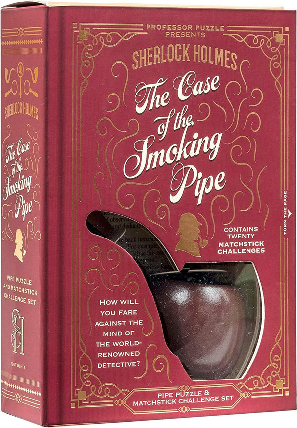 Professor Puzzle - Sherlock Holmes Smoking Pipe Jigsaw Puzzle