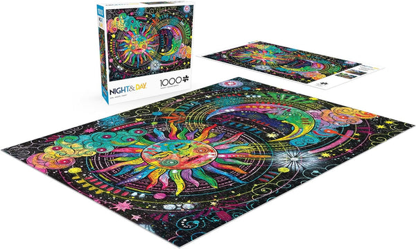 Buffalo Games - Sun Moon Stars Jigsaw Puzzle (1000 Pieces)