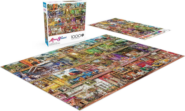 Buffalo Games - The Library of Dogs by Aimee Stewart Jigsaw Puzzle (1000 Pieces)