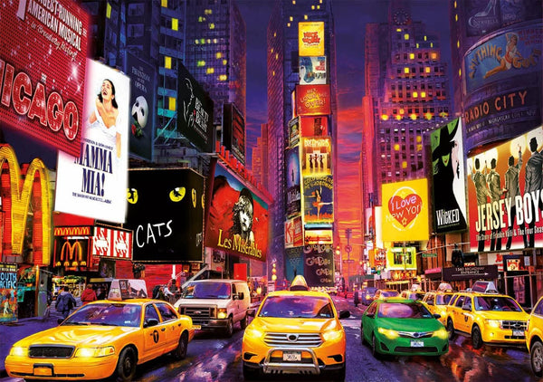 Educa - Neon Times Square New York Jigsaw Puzzle (1000 Pieces)