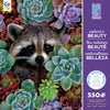 Ceaco - Nature's Beauty - Racoon by Karen Cantu Jigsaw Puzzle (550 Pieces)