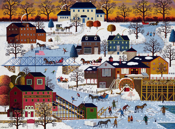 Buffalo Games - Cider Brook Farms by Charles Wysocki Jigsaw Puzzle (1000 Pieces)