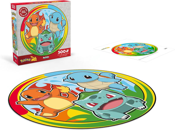 Buffalo Games - Pokemon - Kanto Badge Jigsaw Puzzle (500 Pieces)