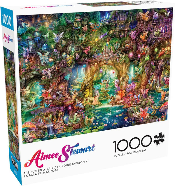 Buffalo Games - The Butterfly Ball by Aimee Stewart Jigsaw Puzzle (1000 Pieces)