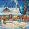 Buffalo Games - Winter's Oasis by Chuck Pinson Jigsaw Puzzle (1000 Pieces)