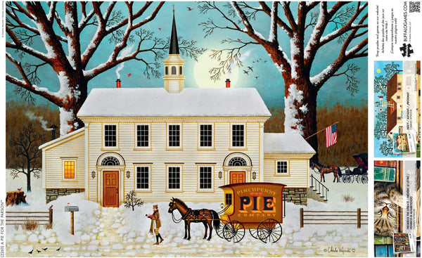 Buffalo Games - A Pie for The Parsons by Charles Wysocki Jigsaw Puzzle (300 Pieces)