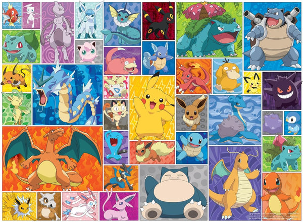 Buffalo Games - Pokemon - Frames Jigsaw Puzzle (1000 Pieces)