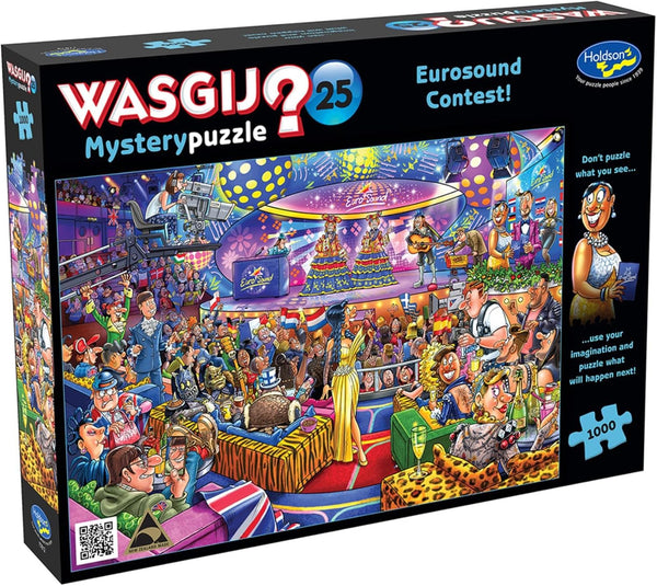 Holdson - Wasgij? Mystery 25 Eurosound! Jigsaw Puzzle (1000 Pieces)