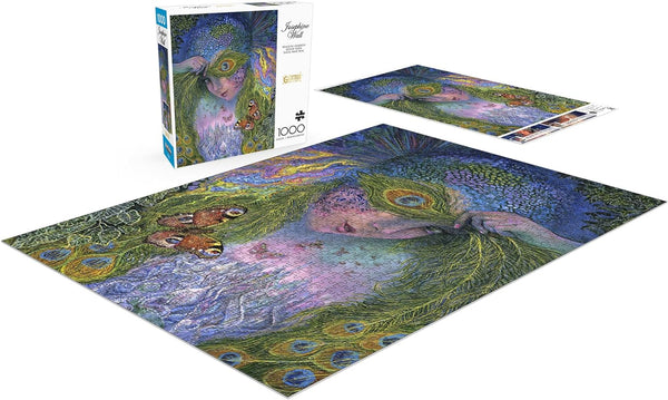 Buffalo Games - Peacock Goddess by Josephine Wall Jigsaw Puzzle (1000 Pieces)