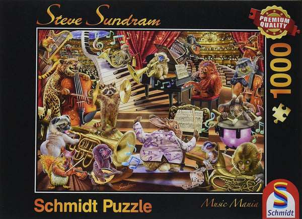 Schmidt - Music Mania by Steve Sundram Jigsaw Puzzle (1000 Pieces)