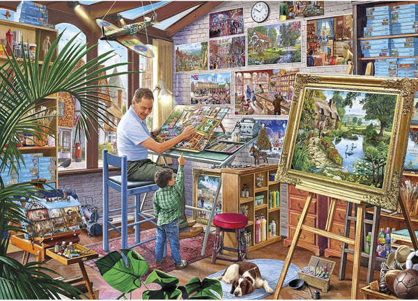 Gibsons - A Work of Art Jigsaw Puzzle (1000 Pieces)