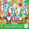 Ceaco - Gnome Sweet Gnome - Backyard Trio - XL by Tim Bowers Jigsaw Puzzle (300 Pieces)