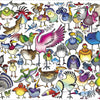 Ceaco - Animal Jam - Birds Galore by Lynn Johnston Jigsaw Puzzle (750 Pieces)