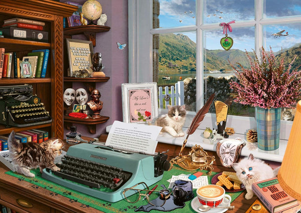 Schmidt - Secret Puzzle At The Writing Table by Steve Read Jigsaw Puzzle (1000 Pieces)