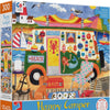 Ceaco - Happy Camper - Downeast Camper - XL by Stephanie Peterson Jones Jigsaw Puzzle (300 Pieces)