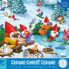 Ceaco - Gnome Sweet Gnome - Winter Fun - XL by Tim Bowers Jigsaw Puzzle (300 Pieces)