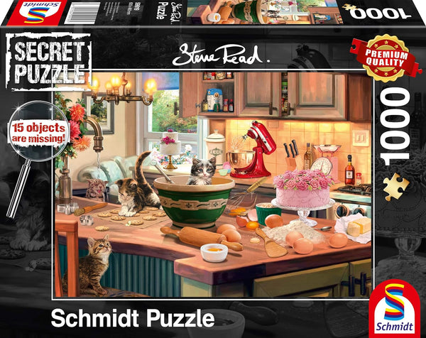 Schmidt - Secret Puzzle At The Kitchen Table by Steve Read Jigsaw Puzzle (1000 Pieces)