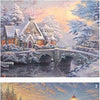 Ceaco - 4 in 1 Multipack - Holiday - 4x500pc by Thomas Kinkade Jigsaw Puzzle (2000 Pieces)