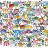 Ceaco - Animal Jam - Cats and Dogs by Lynn Johnston Jigsaw Puzzle (750 Pieces)