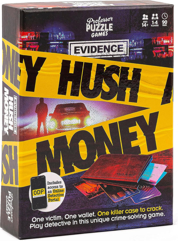 Professor Puzzle - Evidence Hush Money Card Game Jigsaw Puzzle