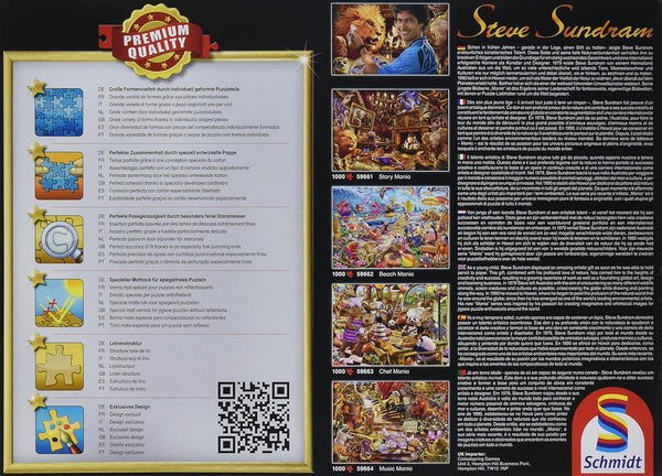 Schmidt - Music Mania by Steve Sundram Jigsaw Puzzle (1000 Pieces)