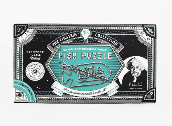 Professor Puzzle - Einstein's Fish Puzzle Jigsaw Puzzle