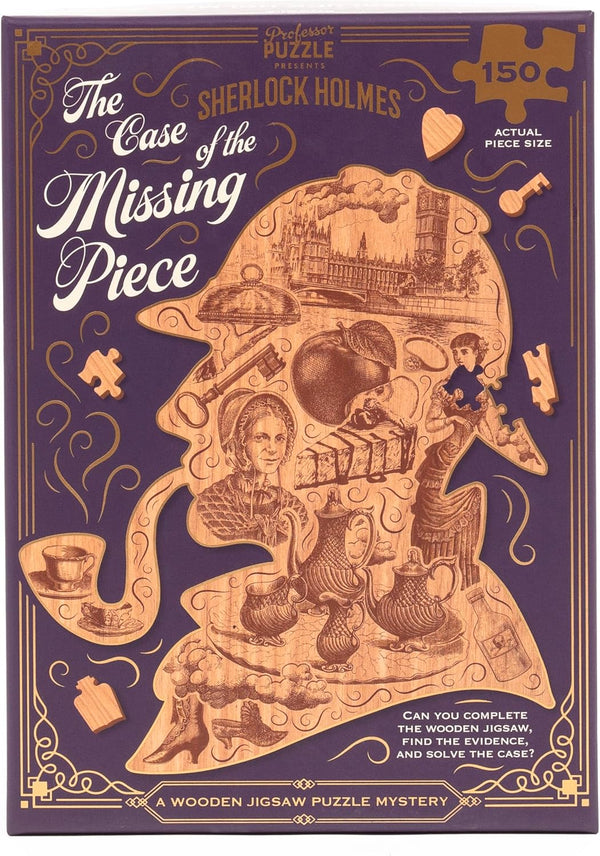 Professor Puzzle - Sherlock Holmes Missing Piece Jigsaw Puzzle