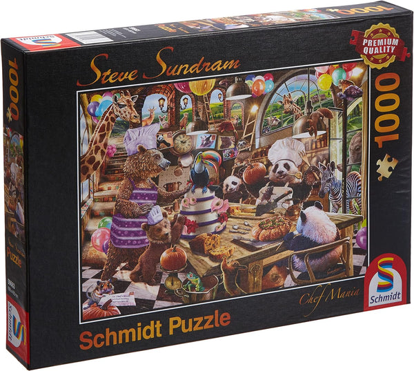 Schmidt - Chef Mania by Steve Sundram Jigsaw Puzzle (1000 Pieces)