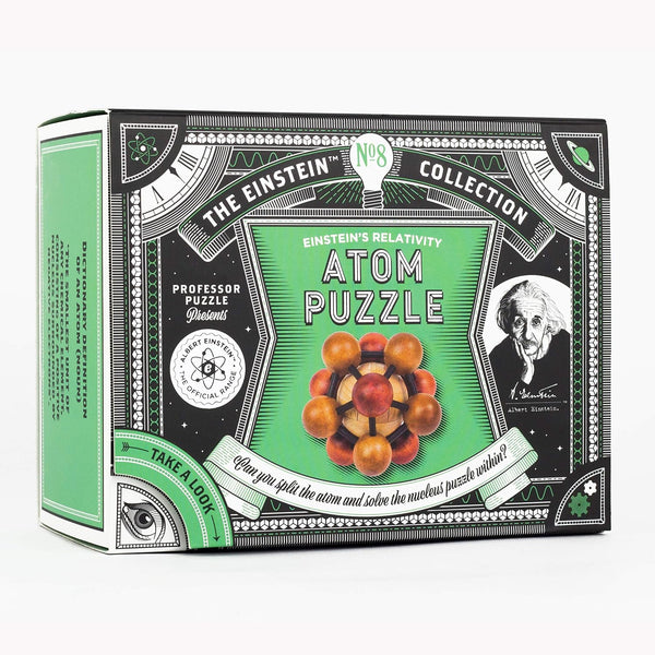 Professor Puzzle - Einstein's Atom Puzzle Jigsaw Puzzle