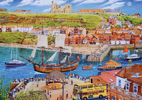 Gibsons - Endeavour Whitby Jigsaw Puzzle (500 Pieces)