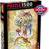 Anatolian - Circassion Girl Travelling The World Jigsaw Puzzle (1500 Pieces)