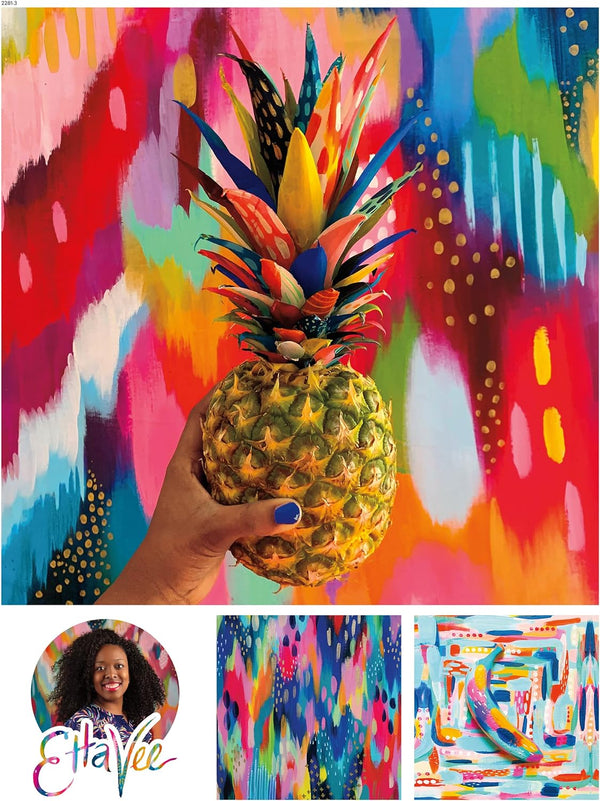 Ceaco - Pineapple - XL by Etta Vee Jigsaw Puzzle (300 Pieces)