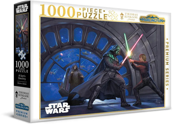 Harlington - Star Wars - A Son's Destiny by Thomas Kinkade Jigsaw Puzzle (1000 Pieces)