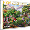 Harlington - Disney Villains - Queen of Hearts by Thomas Kinkade Jigsaw Puzzle (1000 Pieces)